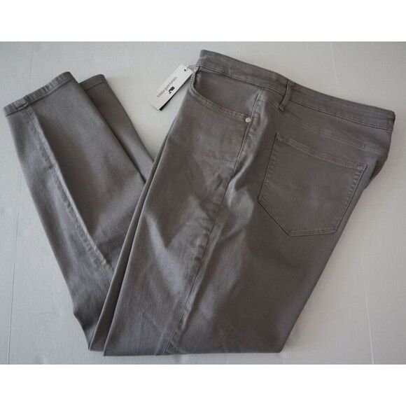 Vineyard Vines Women's Sz 36 Anchor Gray Jamie High-Rise Garment-Dyed Jeans - Picture 13 of 13